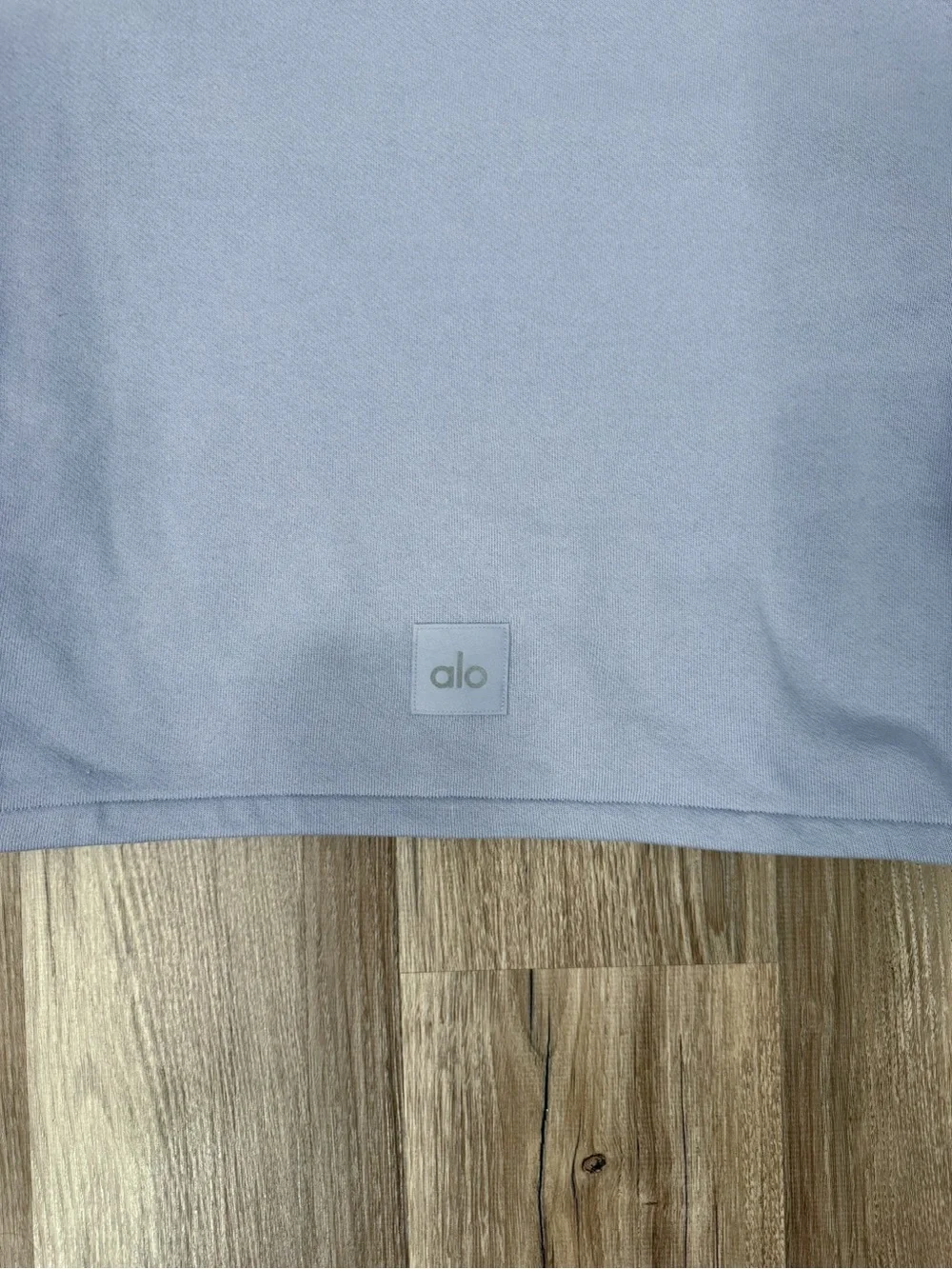 ALO Yoga Light Lavender Cropped Hoodie